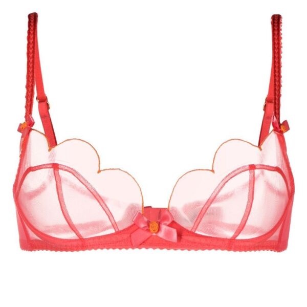 Agent Provocateur  Lorna sheer scalloped bra