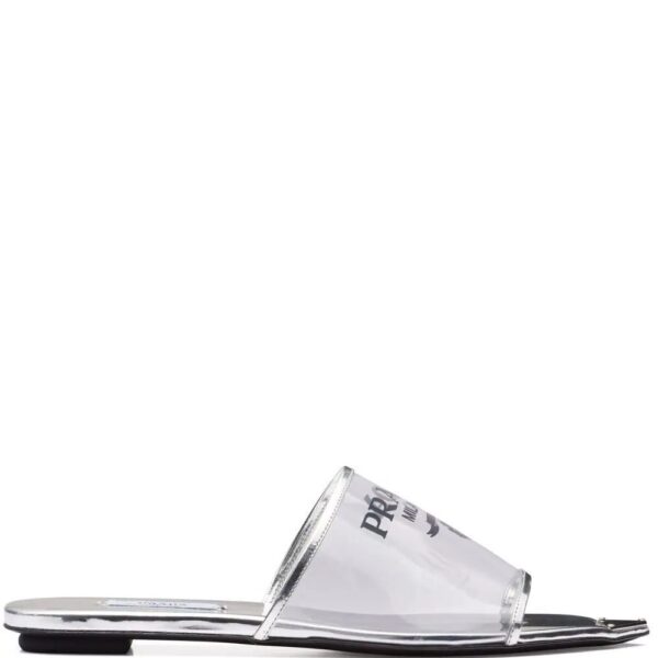 Prada  logo-print slides