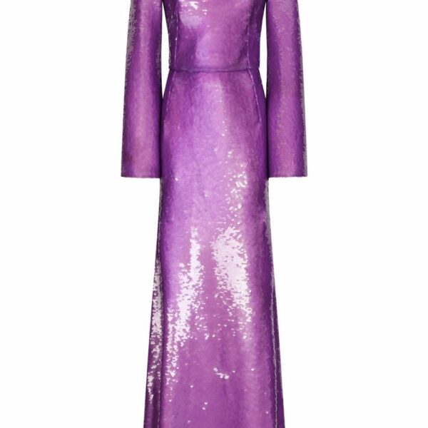 Dolce & Gabbana  sequin-embellished evening dress