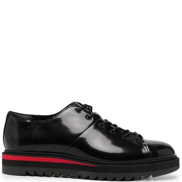 Onitsuka Tiger patent-leather low-top sneakers