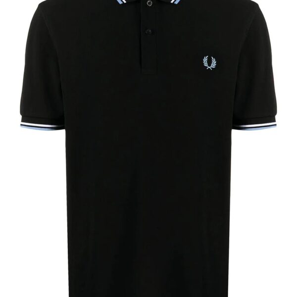 Fred Perry  embroidered-logo short-sleeved polo shirt