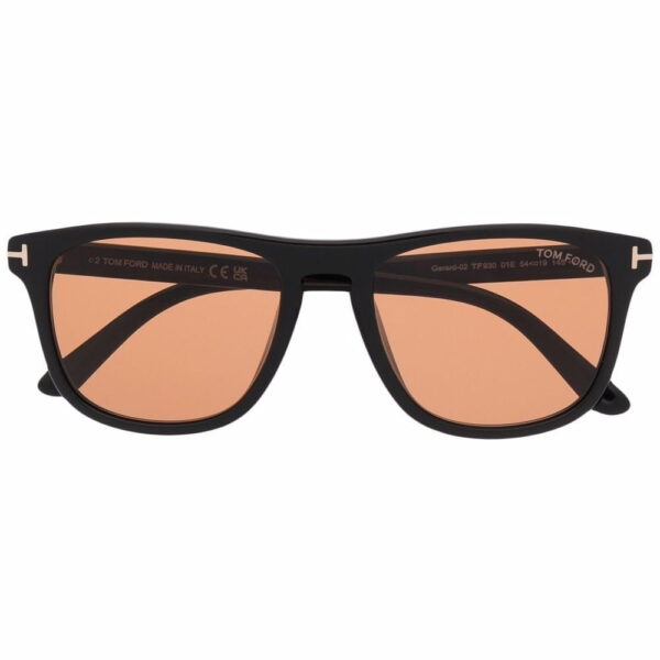 Tom Ford Eyewear logo square tinted sunglasses