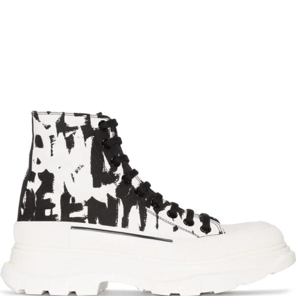 Alexander McQueen  Treadslick graffiti-print sneakers