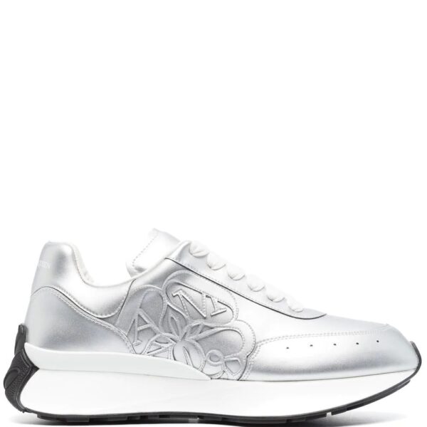 Alexander McQueen  Sprint Runner metallic-effect sneakers
