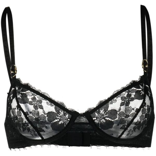 Stella McCartney  jersey lace underwire bra