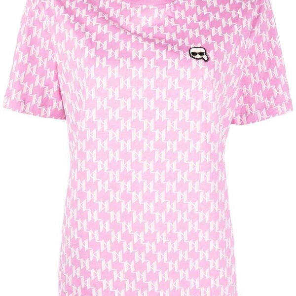 Karl Lagerfeld  Ikonik logo-print T-shirt