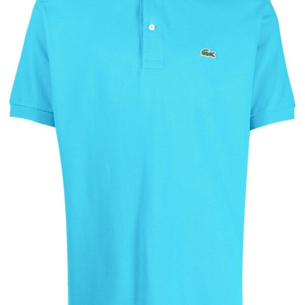 Lacoste  logo-patch piqué polo shirt