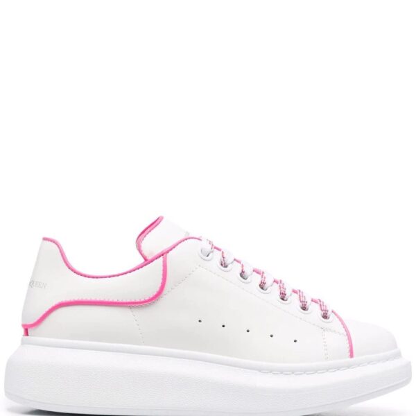 Alexander Mcqueen Oversized low-top leather sneakers