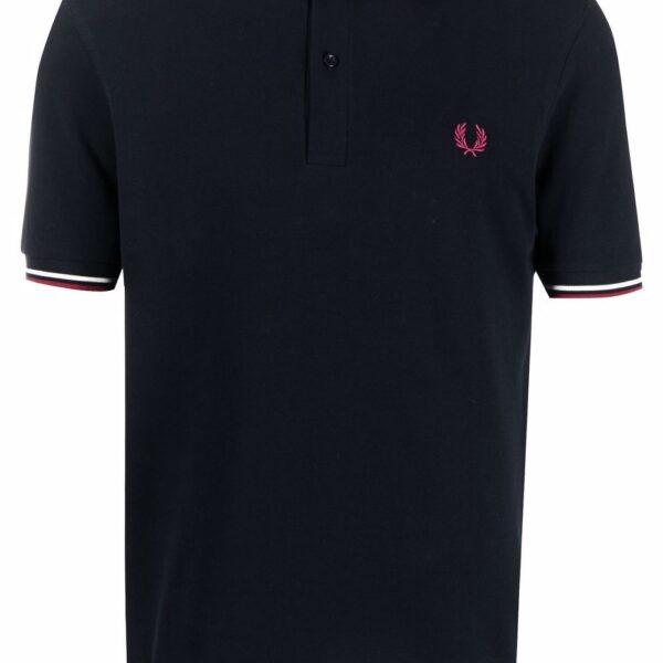 Fred Perry embroidered-logo polo shirt
