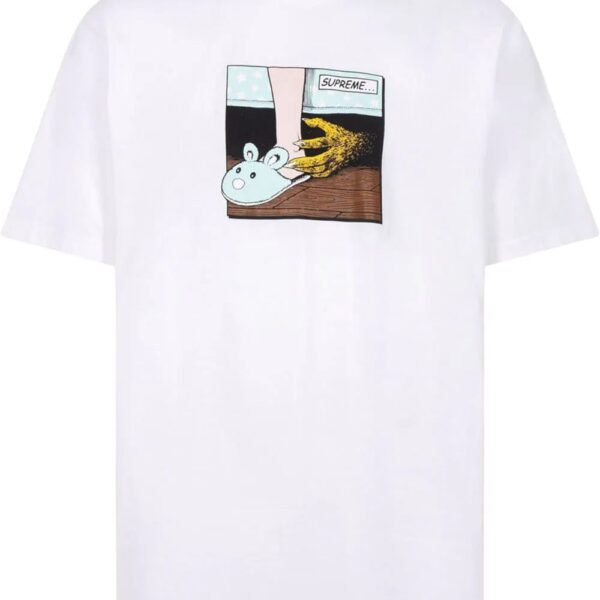 Supreme  bed-print short-sleeve T-shirt