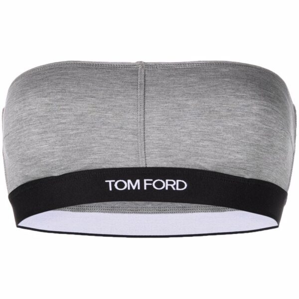 TOM FORD  logo-underband bandeau bra