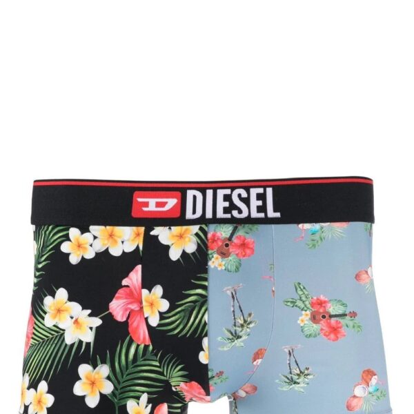 Diesel  contrast floral-print boxer briefs