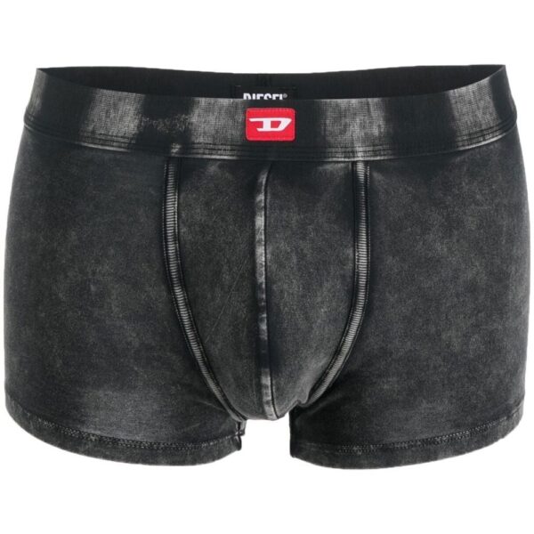 Diesel  bleached-effect cotton boxer shorts