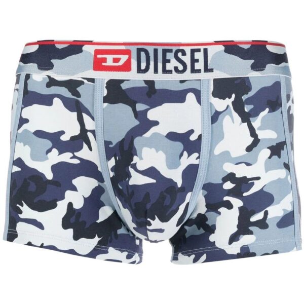 Diesel  logo-waistband camouflage boxers