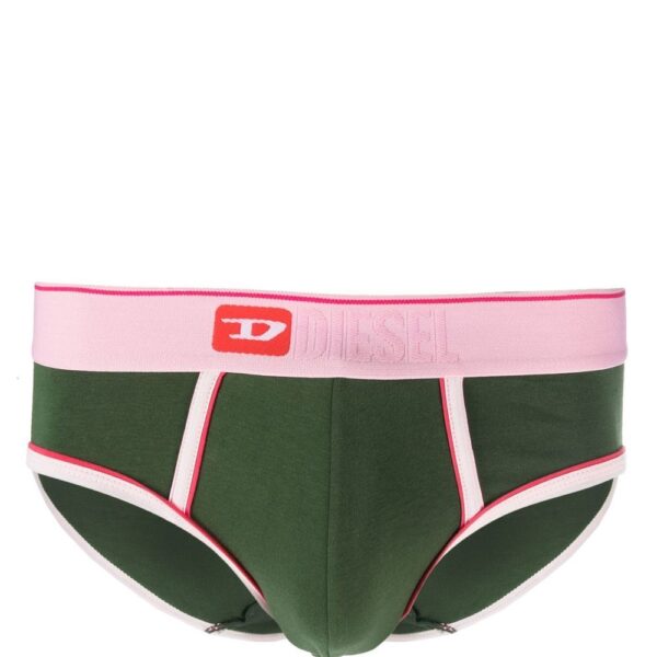 Diesel  logo-waistband briefs