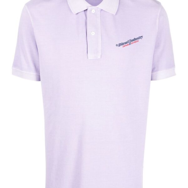 Diesel T-Smith-Ind logo-print polo shirt