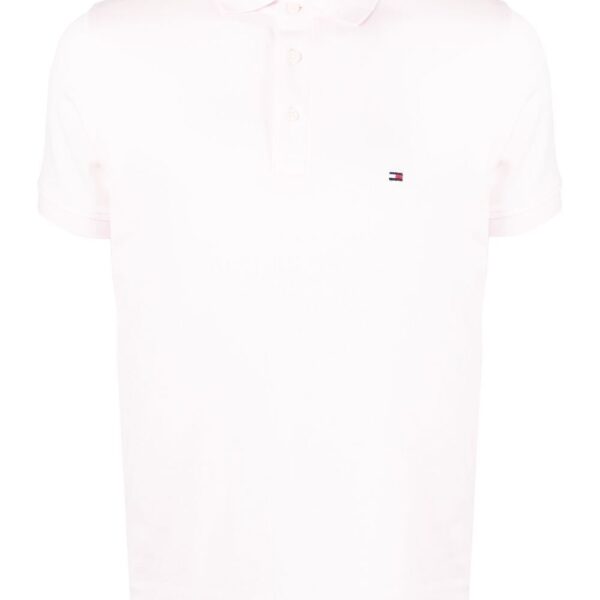 Tommy Hilfiger embroidered-logo polo shirt