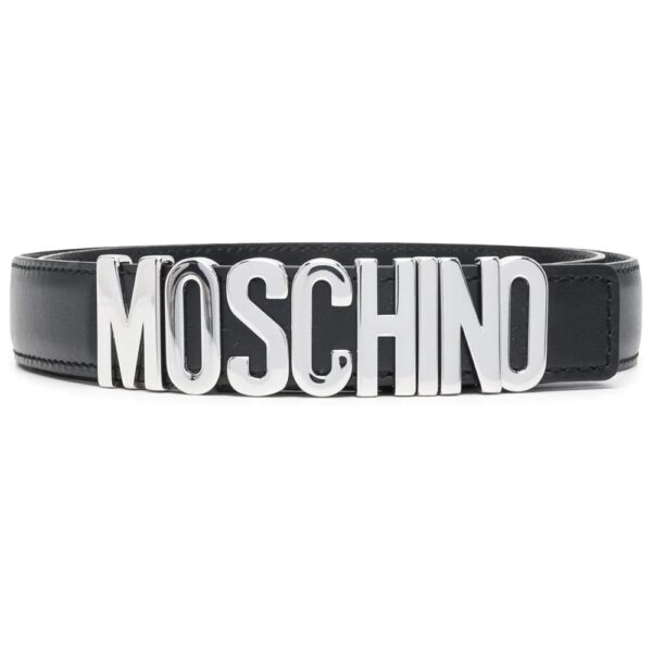 Moschino  logo-buckle belt