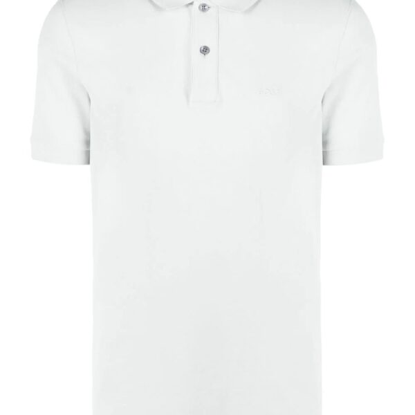 BOSS  embroidered-logo polo shirt