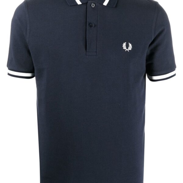 Fred Perry  embroidered-logo cotton polo colar