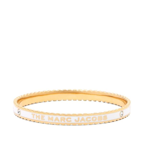 Marc Jacobs  The Medallion scalloped bangle bracelet