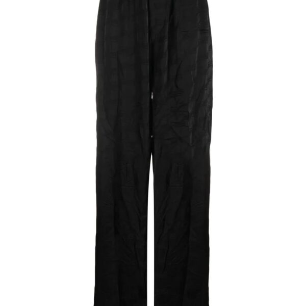 Balenciaga  crease-effect jacquard pyjama trousers