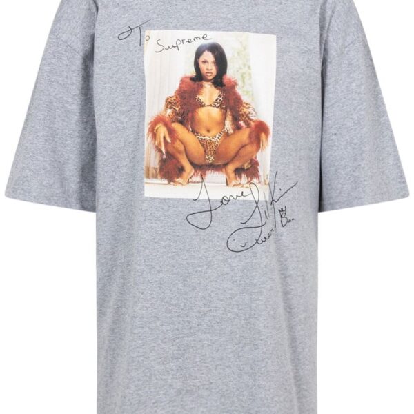 Supreme  Lil Kim print T-shirt
