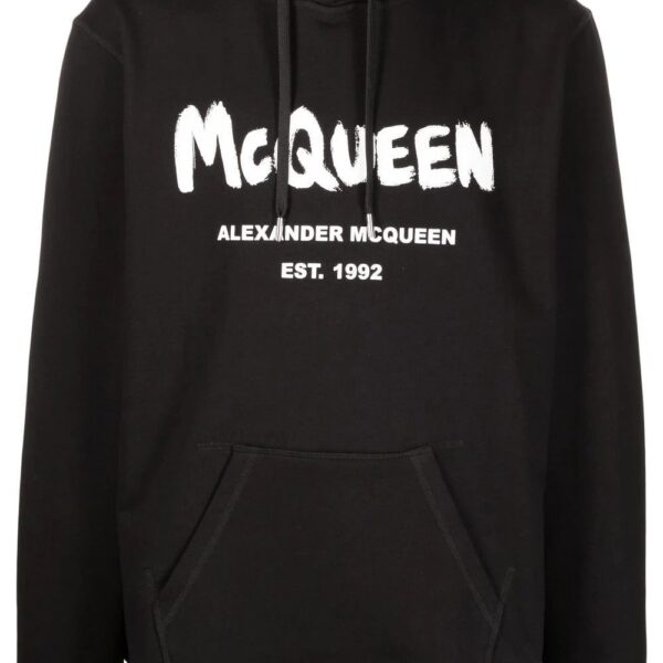 Alexander McQueen  McQueen Graffiti logo hoodie