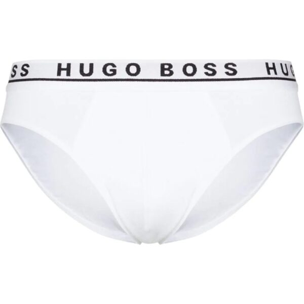BOSS  three pack logo-waistband briefs