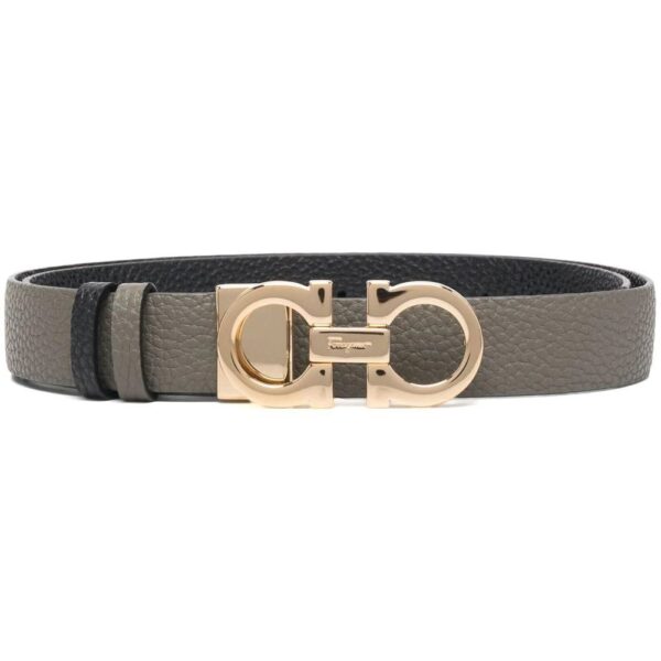 Ferragamo  engraved logo-plaque belt