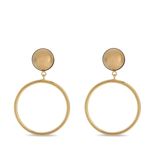 Dolce & Gabbana  hoop drop clip-on earrings