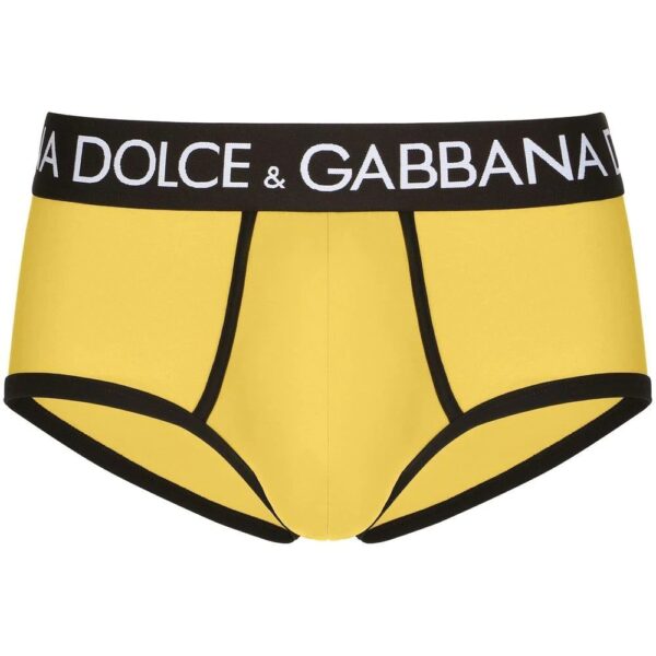 Dolce & Gabbana  logo-waist stretch-cotton briefs