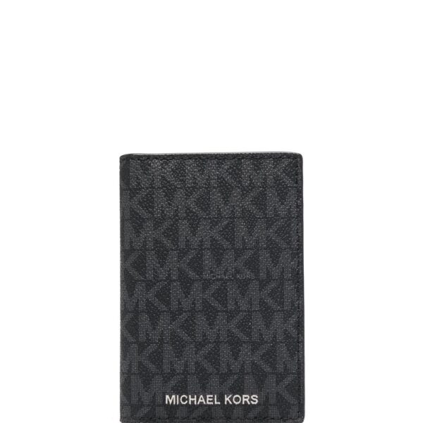 Michael Kors  monogram-print leather cardholder
