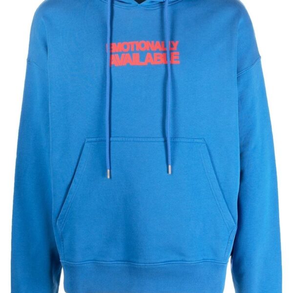 Off-White  Arrows slogan print hoodie