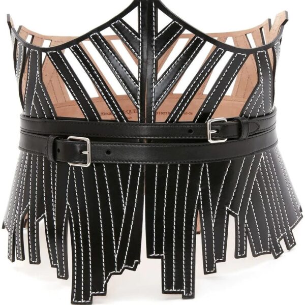 Alexander McQueen  Cage corset belt
