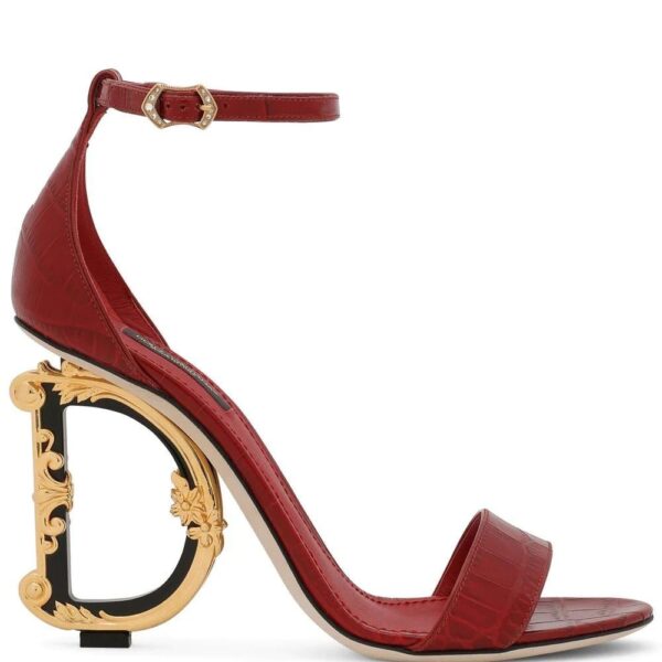 Dolce & Gabbana  DG barocco-heel sandals