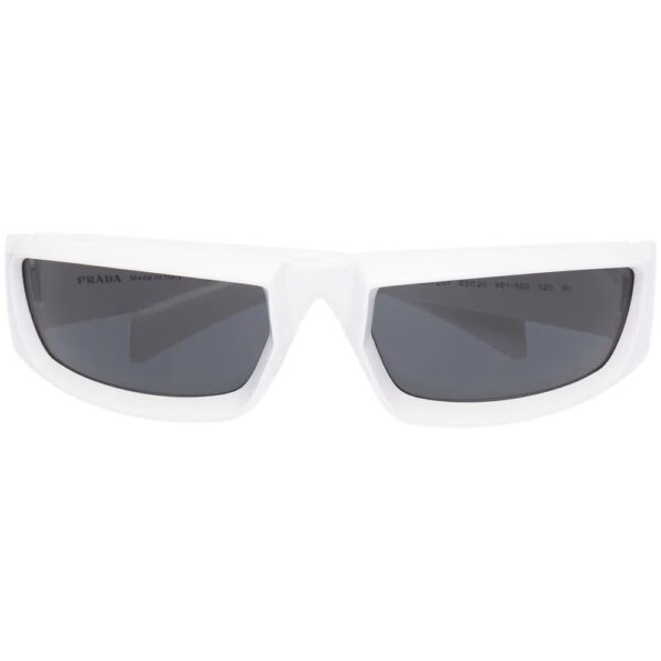 Prada logo square-frame sunglasses