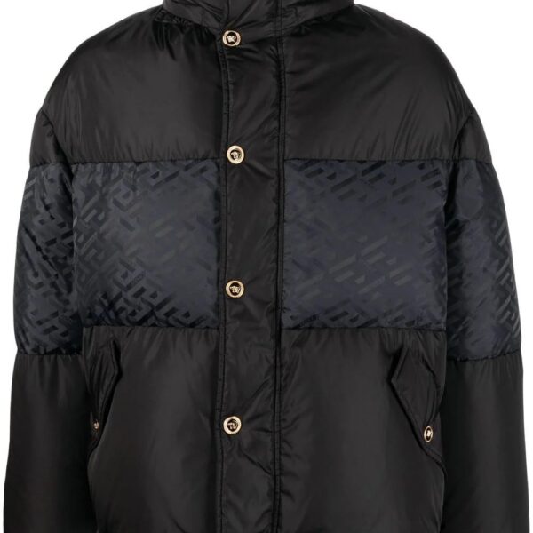 Versace  La Greca puffer jacket