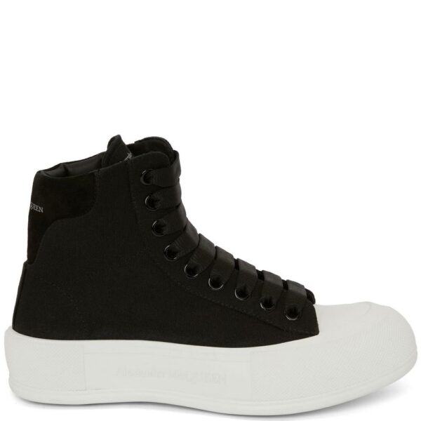 Alexander McQueen  Deck Plimsoll high-top sneakers