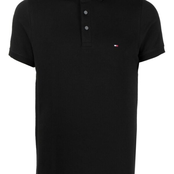 Tommy Hilfiger embroidered-logo polo shirt