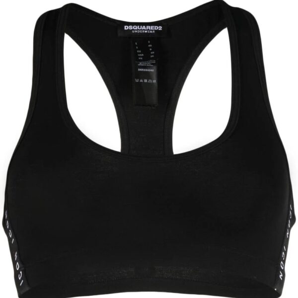 DSQUARED2  logo-print sports-bra
