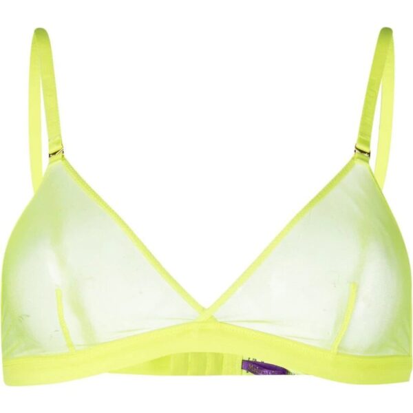 Maison Close  sheer triangle-cup bra
