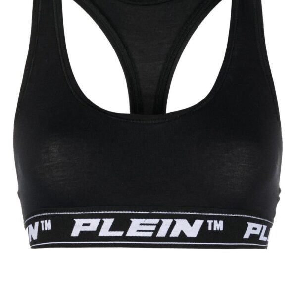 Philipp Plein  logo-underband sports bralette