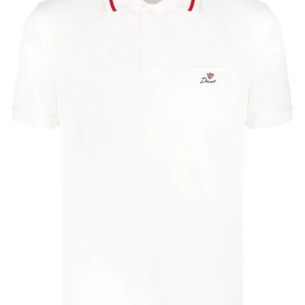 Diesel  embroidered-logo polo shirt