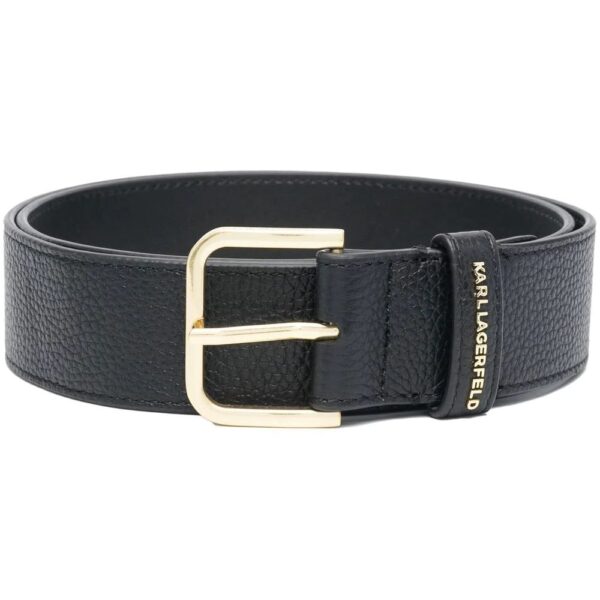 Karl Lagerfeld  Essential calf leather belt
