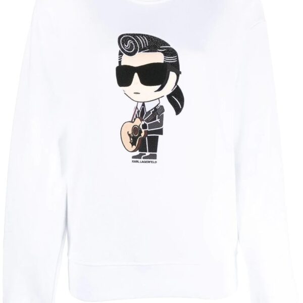 Karl Lagerfeld  K/Superstars crew neck sweatshirt