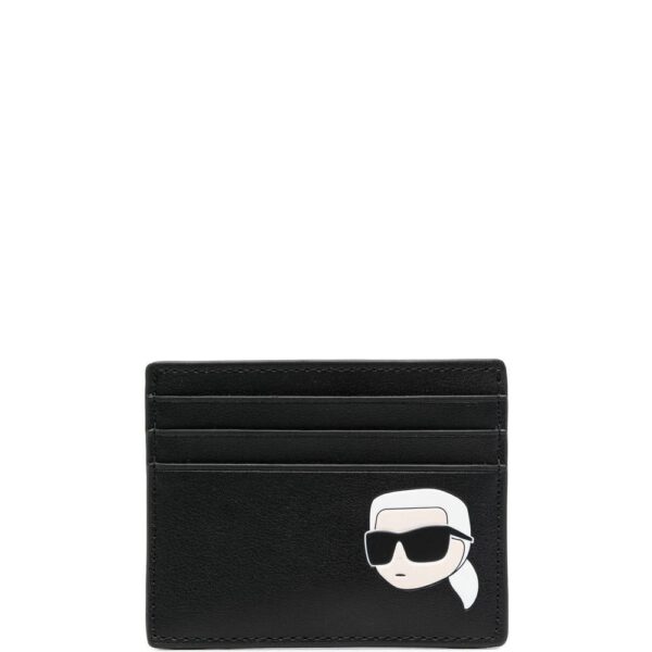 Karl Lagerfeld  K/Ikonik 2.0 leather cardholder