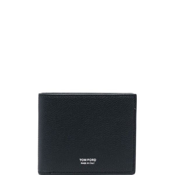 TOM FORD  engraved-logo bi-fold wallet