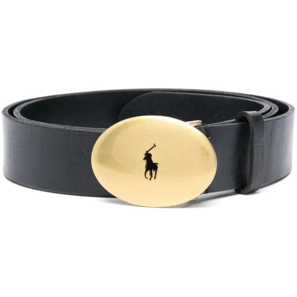 Polo Ralph Lauren  oval-buckle leather belt