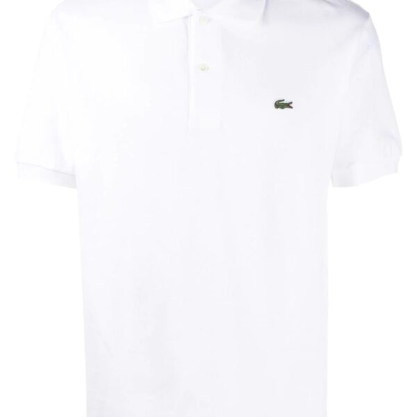 Lacoste  logo-patch short-sleeve polo shirt